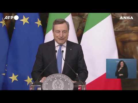 Draghi sente Putin: ‘Serve una de-escalation in Ucraina’