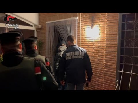 Roma, blitz contro la ‘ndrangheta: 65 arresti
