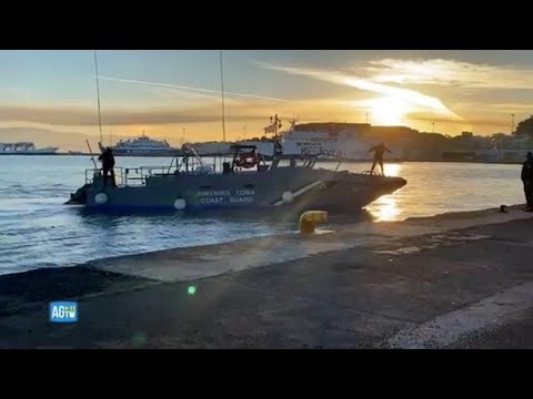 Traghetto in fiamme in Grecia, lo sbarco dei passeggeri a Corfù