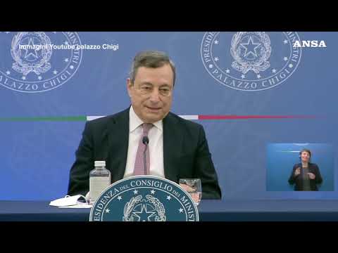 Covid, Draghi: “Voglio uscire al piu’ presto possibile”
