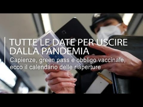 Le date per uscire dalla pandemia: la «road map» per eliminare le restrizioni per l’emergenza…