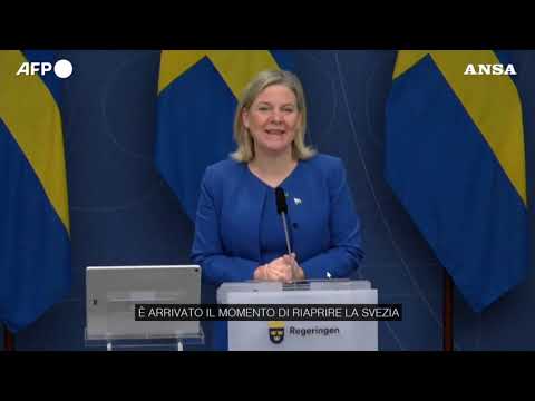 Svezia, Magdalena Andersson: “E’ arrivato il momento di riaprire il Paese”