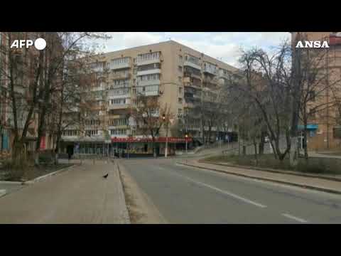 Ucraina, strade deserte a Kiev per il coprifuoco