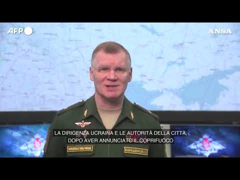 Ucraina, il ministro della Difesa russo: “Civili lascino Kiev, colpiamo solo i militari”