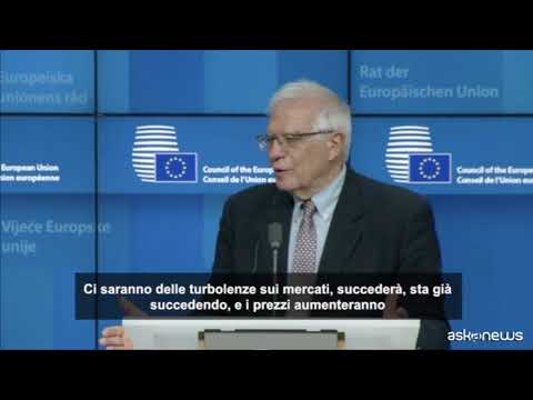Ucraina, Borrell: sull’energia pagheremo caro, ma è necessario