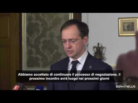 Delegazione russa: negoziato continua, nuovo incontro a breve