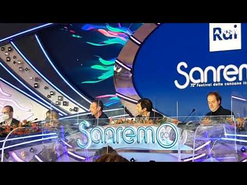 Sanremo, Amadeus: “La famiglia qua con me mi ha dato energia”