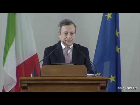 Pnrr, Draghi: raggiungeremo ogni obiettivo con unità e fiducia