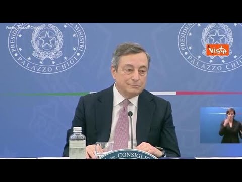 Draghi in conferenza stampa: «Tanti mi candidano per posti in giro per il mondo, ma io un lavoro…