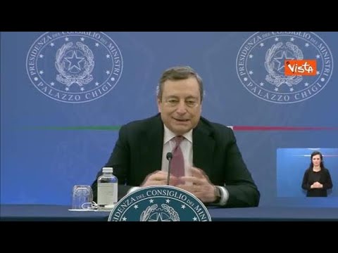 Draghi: «Con i provvedimenti di oggi torniamo a normalità, eliminate quasi tutte le restrizioni»