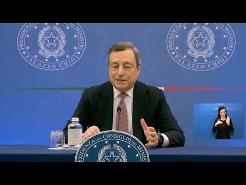 Covid, Draghi: «Gli italiani sono stati bravissimi durante la pandemia, dobbiamo essere fieri»