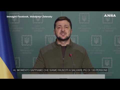 Ucraina, Zelensky: “Salvate oltre 130 persone al teatro di Mariupol”
