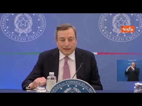 Draghi: «Fino a fine aprile il prezzo di benzina e gasolio ridotto di 25 centesimi al litro»