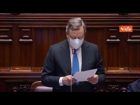 Draghi: «Italia ammira il coraggio di Zelensky e del popolo ucraino, resistenza eroica»