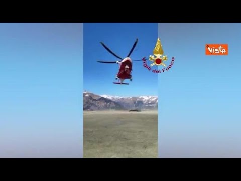 Ragazzi bloccati dalla neve nel Bresciano, recuperati dai Vigili del fuoco