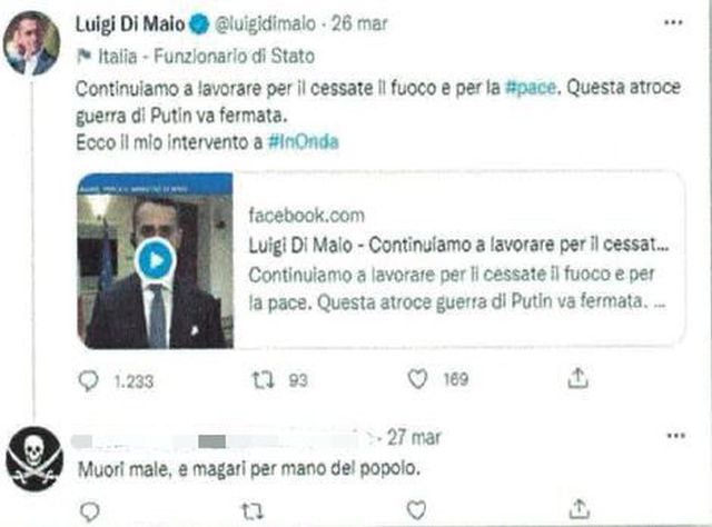 Minacce online a Di Maio, la Polizia individua i presunti autori