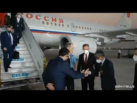 Il ministro degli Esteri russo Lavrov in visita in India