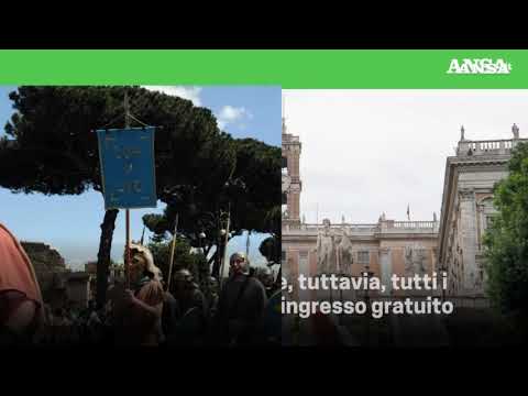 Una torta da 2.775 candeline per Roma, giovedi’ 21 aprile