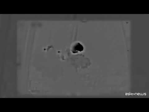 Israele diffonde immagini del raid aereo nella Striscia di Gaza
