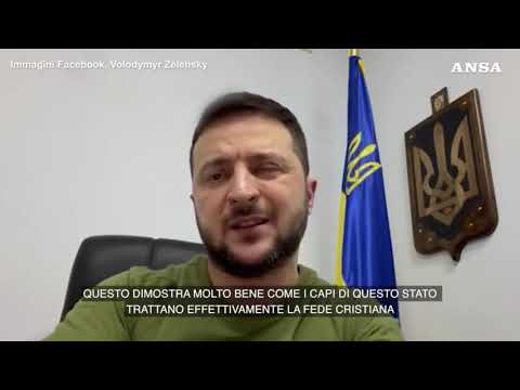Zelensky: “La Russia rifiuta una tregua per la Pasqua ortodossa”
