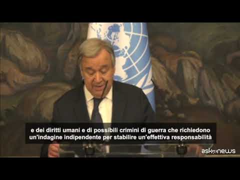 Guterres: preoccupato per possibili crimini di guerra in Ucraina