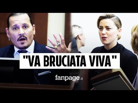 “Amber va bruciata viva”: i messaggi inviati da Johnny Depp all’amico Paul Bettany