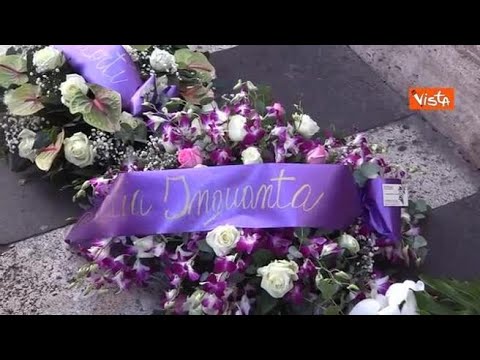 A Roma i funerali di Donna Assunta Almirante, le immagini della cerimonia