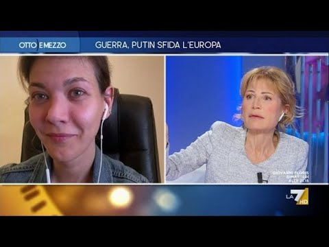 La giornalista russa: «In Ucraina un’operazione speciale». La replica di Gruber: «Noi vediamo…