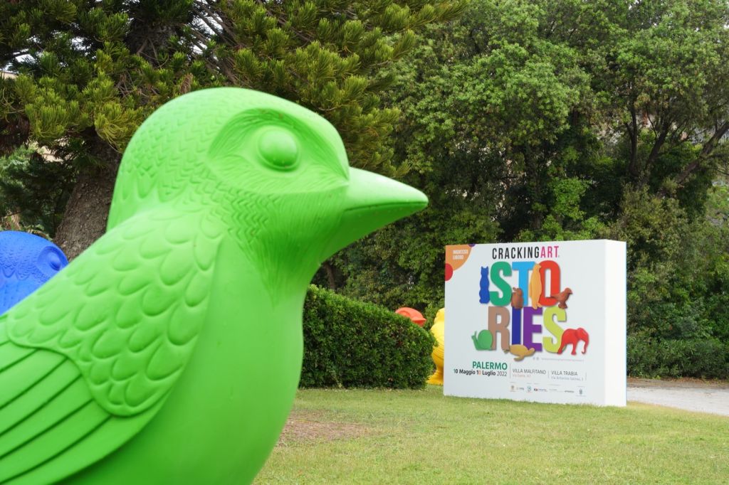 “Stories”, 40 maxisculture sostenibili in mostra fino al 10/7 a Palermo