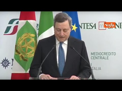 Draghi: «Il Sud deve avere la centralità che merita»