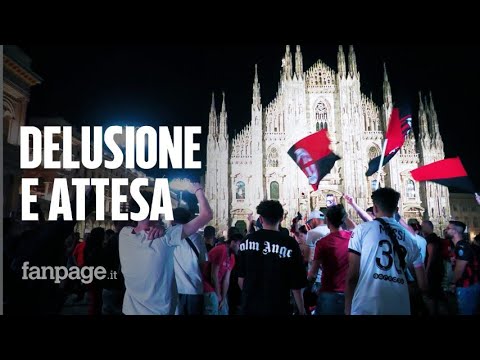 Scudetto ancora da assegnare, la delusione dei tifosi del Milan: “Torniamo domenica prossima”