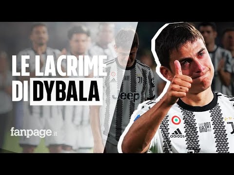 Dybala piange a dirotto, non era pronto per addio alla Juve: “Pensavo di restare per anni”