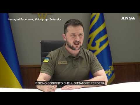 Zelensky a sorpresa al Festival di Cannes: “Serve un nuovo Chaplin”