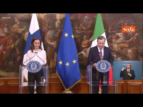 Draghi: “Richiesta adesione Nato Finlandia risposta a guerra in Ucraina, Italia dà il suo…