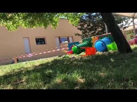 Incidente in un asilo a L’Aquila, il luogo della tragedia il giorno dopo