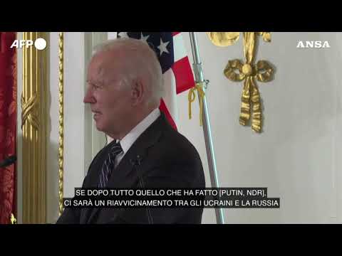 Ucraina, Biden: “La Russia deve pagare prezzo su lungo termine”