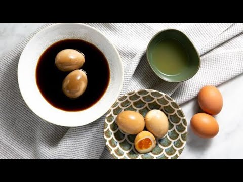 Uovo marinato alla giapponese
