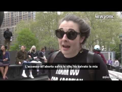 Aborto Usa, le voci dalle manifestazioni a Boston e New York