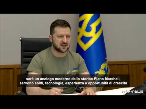 Zelensky a paesi donatori: stiamo già preparando la ricostruzione