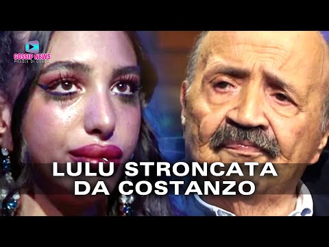 Lulù Selassiè Stroncata Da Maurizio Costanzo In Diretta Tv!