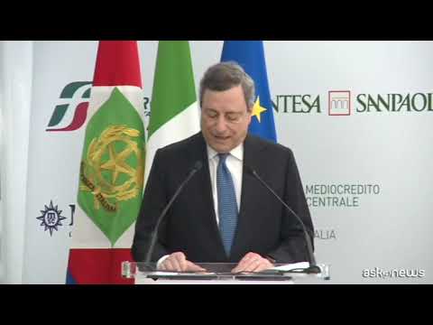 Draghi: continuiamo a lavorare per diversificare forniture gas
