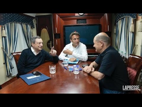 Ucraina: Draghi-Macron-Scholz verso Kiev, il premier italiano sul treno