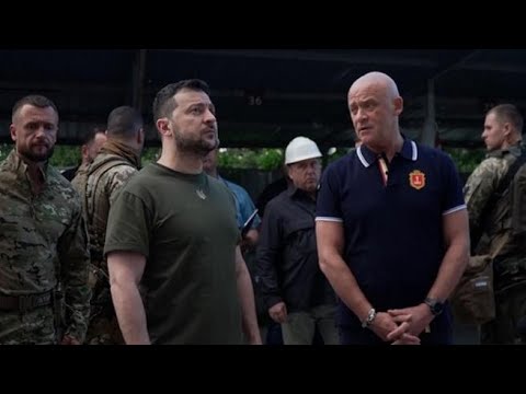 Ucraina, Zelensky in visita a Odessa