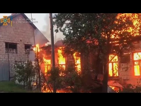 Ucraina, Sumy: almeno dieci case distrutte dai bombardamenti russi