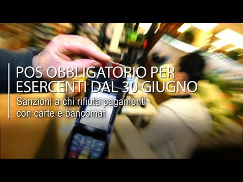 Pos obbligatorio dal 30 giugno