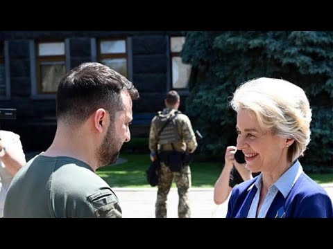 Ursula von der Leyen a Kiev: l’incontro con Zelensky