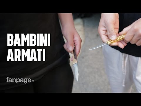Napoli, città a mano armata: facile comprare coltelli e tirapugni anche per un ragazzino