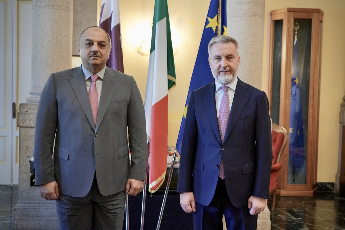 Difesa, Guerini “Con il Qatar cooperazione intensa”