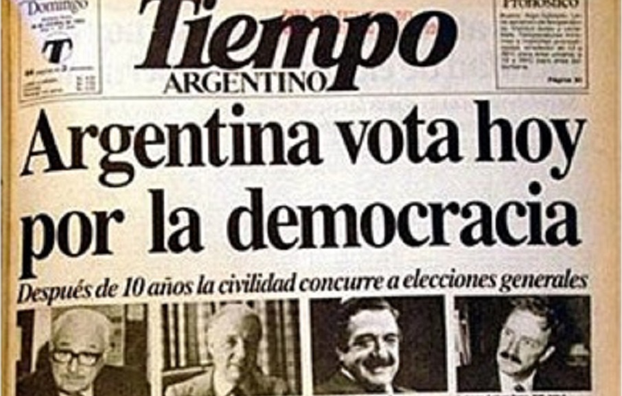 La primavera democratica argentina