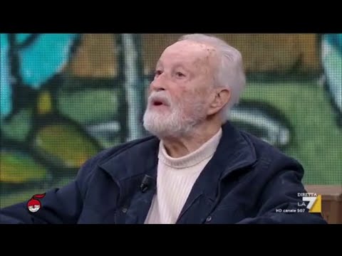 Scalfari nell’ultima intervista a Floris: «Mi occupo solo di Papa Francesco, di Renzi me ne…